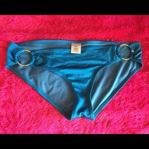 Apostrophe NWOT L blue bikini bottoms